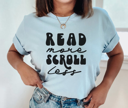Read more Scroll less Tee