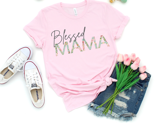 Floral Blessed Mama